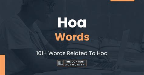 Slang for hoa (Related Terms) .
